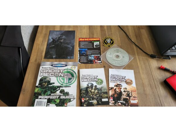 Tom Clancy’s Ghost Recon + Official Perfect Guide (Complete Big Box PC CD-ROM)