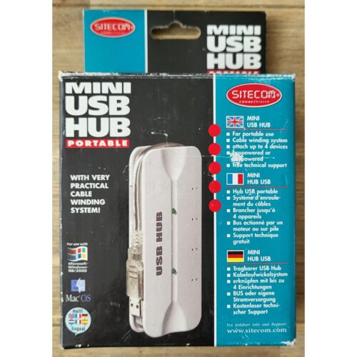 Sitecom CN-050 - Mini USB Hub Portable