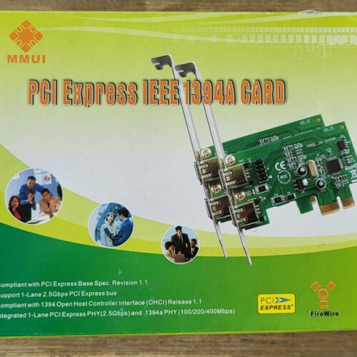 MMUI INT-PCE1394 - PCI Express IEEE 1394A Card