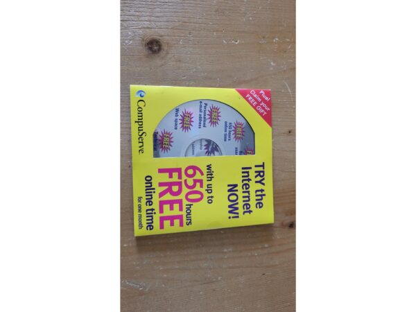 CompuServe Internet Installatie-CD (UK editie)