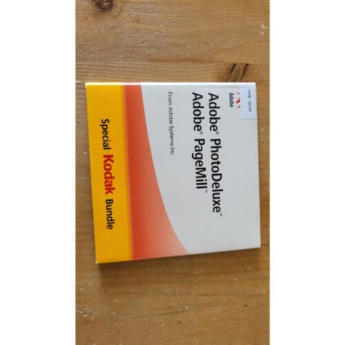 Adobe PhotoDeluxe & Adobe PageMill – Kodak Special Bundle