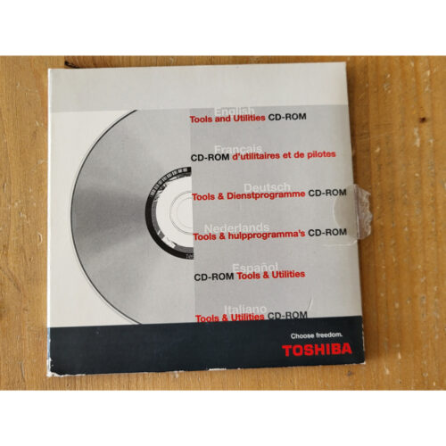 Toshiba Tools & Utilities CD-ROM – Drivers & Hulpprogramma’s