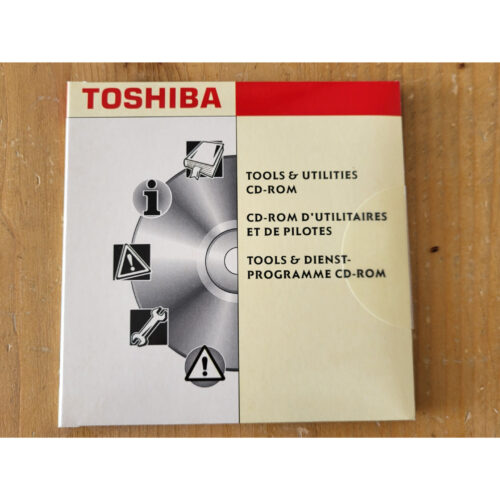 Toshiba Tools & Utilities Meertalige CD-ROM – Originele Driver & Software CD (2002)