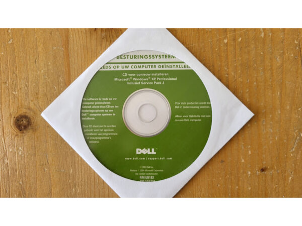 20250505_120511 Dell Reinstallatie-CD – Windows XP Professional (SP2, 2004, OEM)