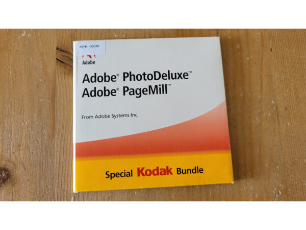 Adobe PhotoDeluxe 2.0 & PageMill 2.0 – Special Kodak Bundle (Windows / Macintosh)