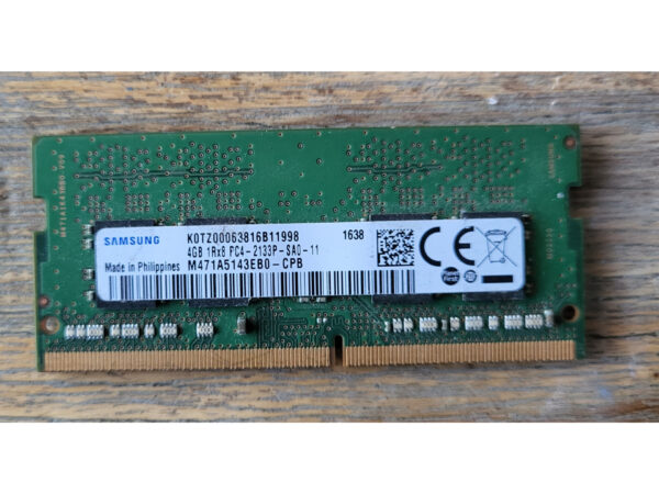 Samsung 4GB DDR4 Laptop RAM (Lage Snelheid)