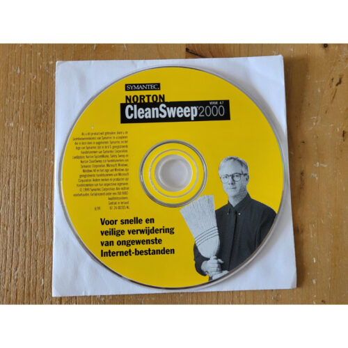 Norton CleanSweep 2000 – Opschoonsoftware (1999)