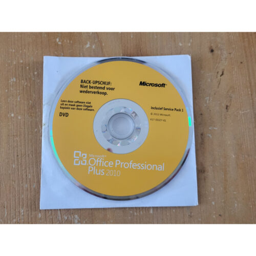Microsoft Office Professional Plus 2010 – Inclusief Service Pack 1
