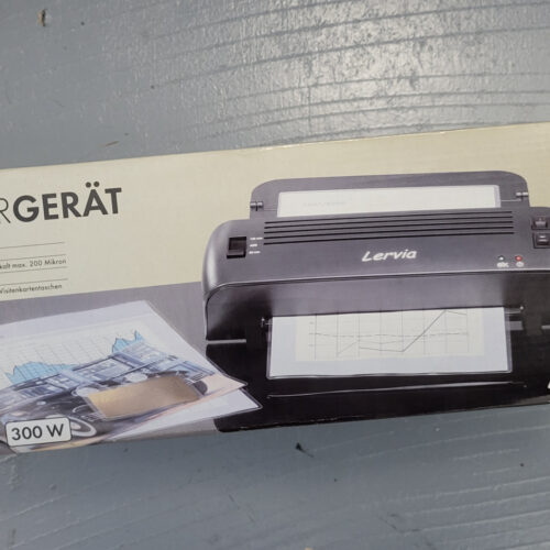 Lervia Lamineerapparaat A4 – Heet- en Koudlamineren 300W