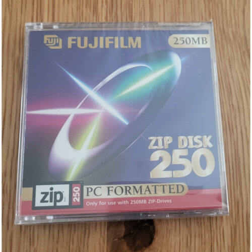 Fujifilm ZIP Disk 250MB – PC Geformatteerd Opslagmedium