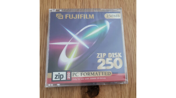 Fujifilm ZIP Disk 250MB – PC Geformatteerd Opslagmedium